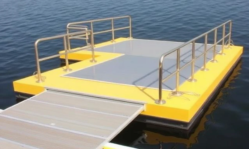 A Sign that Your Dock is Floating Dock is in need of repair or replacement